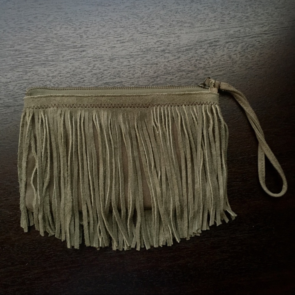 AE Fringe Wristlet